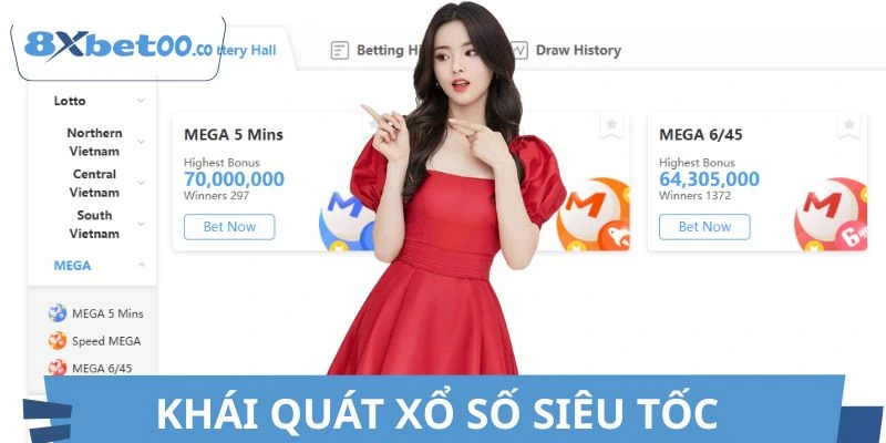 Khái quát xổ số siêu tốc